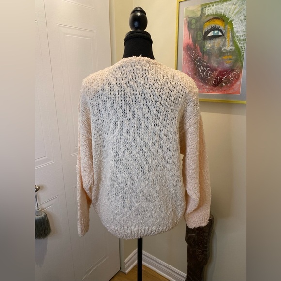 RARE Vintage 80’s Jessica (not Jessica Simpson  😂) Appliqué Sweater/Cottagecore - Picture 4 of 14